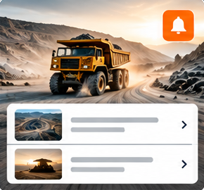 Mining news feed concept